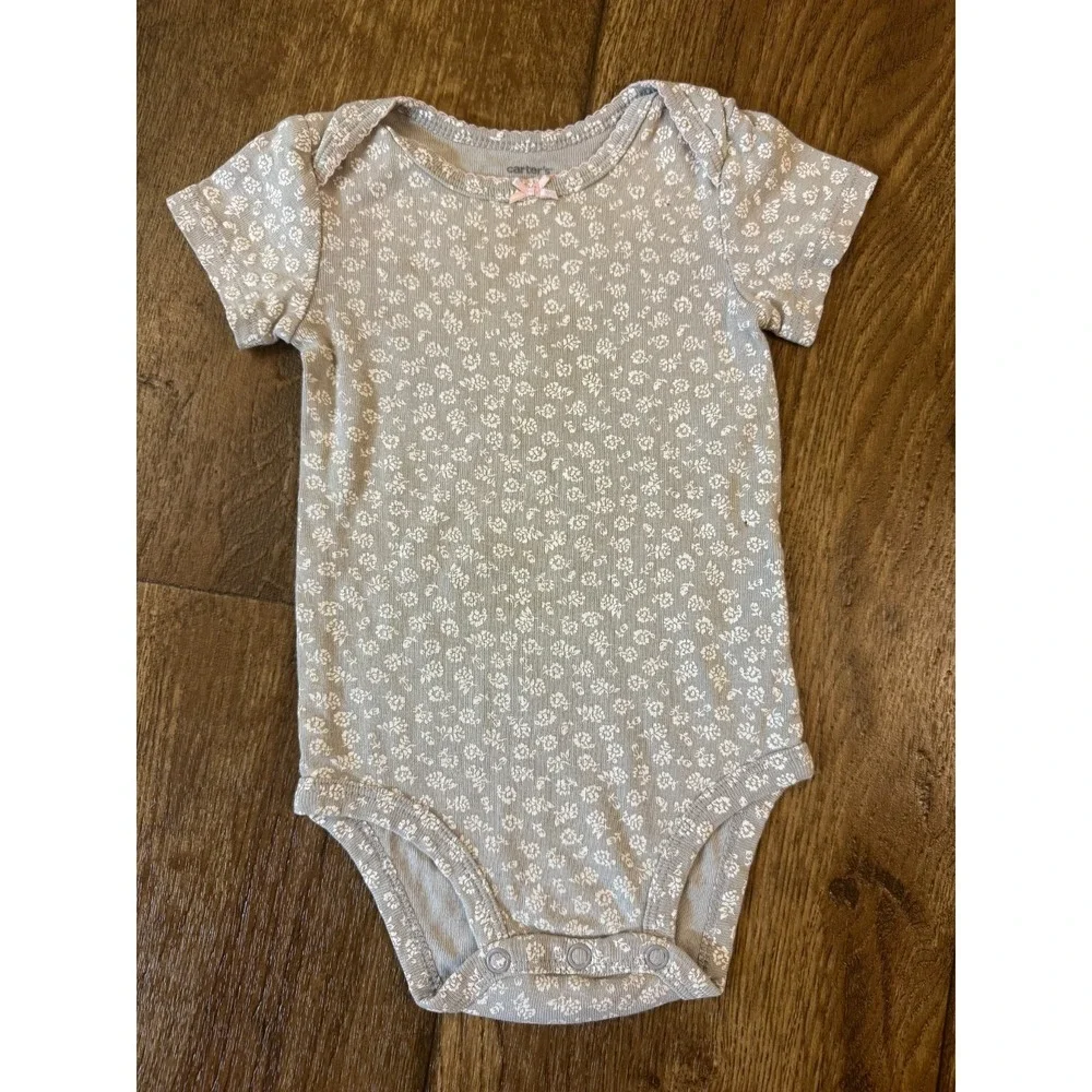 Carters‎ Baby Girl 6 Months Clothes Rompers Shirts Bodysuits Outfits Summer Lot